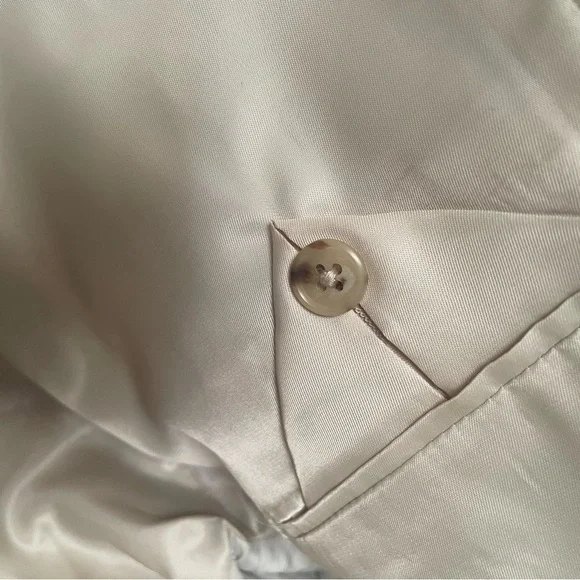 Chaps Lapel Blazer with Shoulder Pads - Picture 5 of 10